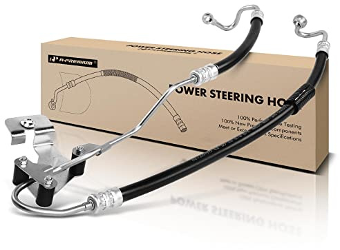 A-Premium Power Steering Pressure Hose Line Assembly Compatible with BMW 325xi 2006, 328xi 2007-2008, 328i xDrive 2010-2013, 330xi 2006, 3.0L, Pump To Rack/Gear