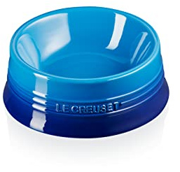 Le Creuset Futternapf aus Steinzeug, Größe L, 22,8 x 8,4 cm, 850 ml, Azure, 61401032200099