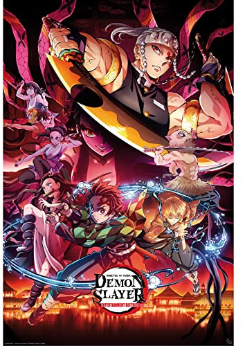GB Eye - Póster DEMON SLAYER Barrio des Plairs (91,5 x 61 cm)