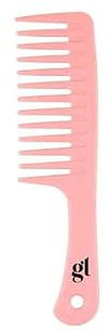 Brush Out Wide Tooth Detangling Comb | Shower and Hair Detangling comb| Anti-static Comb Wet Hair| Long hair | Curly Hair | Afro hair comb | Shower Comb| Bath Comb (Baby Pink)