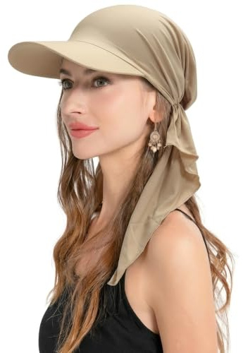 ZLYC Damen Chemo Kopfbedeckung Krempe Visier Mütze Beanie | Leicht Dünn und Atmungsaktiv