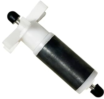 JZSMY Turbine pour Pompe Intex SSP-H-20-M et SB-20M 401M et 637R Rotor de Rechange - Emballage Comprenant Turbine, Arbre en Acier Inoxydable et 2 Capuchons en Caoutchouc