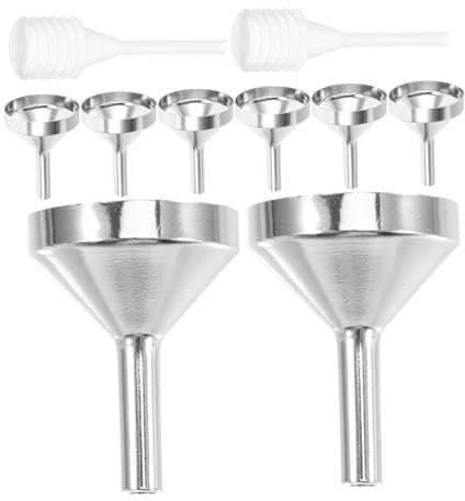 NIYANGLE 1ensemble Mini Entonnoirs Pour Remplissage De Parfum Pour Huiles Essentielles Et Cosmétiques Entonnoirs Réutilisables Et