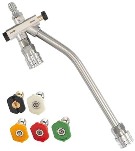 YNPQTDS Hochdruckreiniger-Stäbe – Hochdruckreiniger-Aufsatz, verstellbare Modi, ergonomisches Design, robustes Reinigungswerkzeug für Auffahrt, Terrasse, Autowäsche