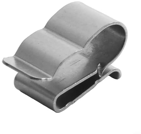 Lot de 50 clips de câble en acier inoxydable pour panneaux solaires pour kayaks bateaux établis lentille 22,5 mm