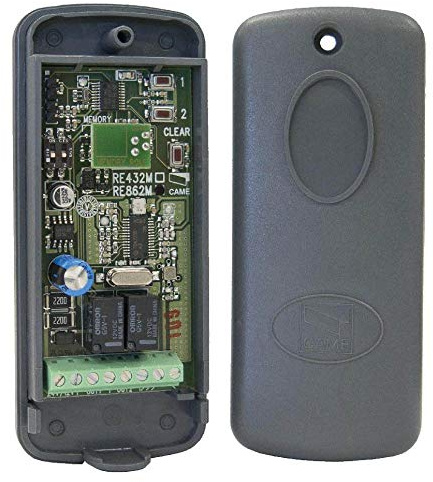 Funkempfänger – 2 Kanäle – 12/24 V – 868,35 MHz – Came 001re862m