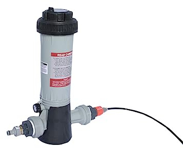 Axis Line Chemie-Injektor Zumischer für Photovoltaik & Solar Reinigung | Automatisches Beimischen von Reinigungsmittel mit 1 L Behälter und 1/2 Zoll Gardena-Anschluss für Teleskopstangen.