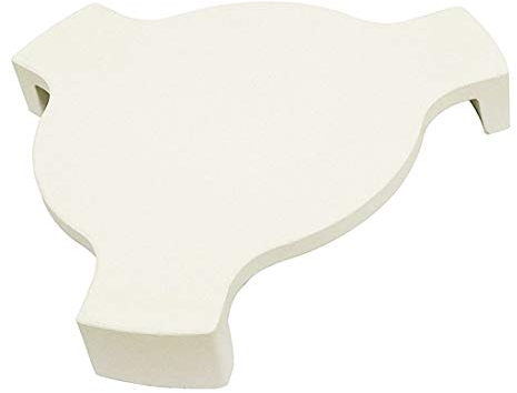 Dongftai Ensemble d'assiettes, pierre à fumer, pierre à pizza de rechange pour grand barbecue à œufs verts de 45,7 cm, barbecue Kamado de 45,7 cm, Chargriller Akorn Kamado de 45,7 cm
