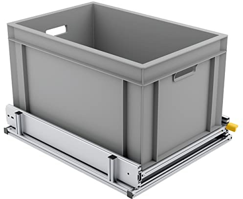 Tinobu Kurzes Auszugssystem für den Camper Ausbau, Belastung 220kg, 60cm Tiefe, individuell (Breite: 40cm)