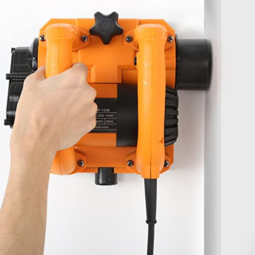 Piallatrice Elettrica per Pareti Piallatrice per Calcestruzzo Raschietto per Pareti Planner 1600W Raschietto per Pareti Senza Polvere, 4000r/min 1-4mm Regolabile, per Utensile Elettrico per Appiatti