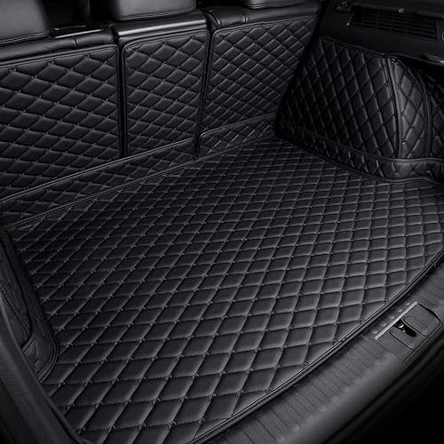 LAVIYE Kofferraummatte Auto für Mercedes Benz GLC X253 2019-2022, All Inclusive Stil Verschleißfest und Kratzfest Kofferraumwanne, Auto ZubehöR,A Black
