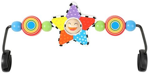 iGRATENS Baby Toy Bar, leicht zu befestigen und zu entfernen, kinderfreundliche Materialien, ideal für Baby, Bunt