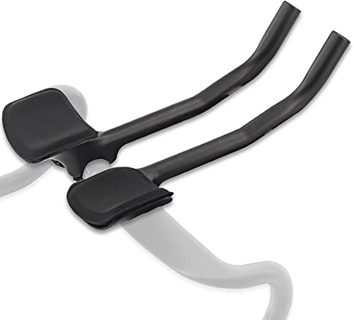 RXL SL - Extensor de manillar de bicicleta, manillar de bicicleta de triatlón, manillar de bicicleta TT para bicicleta de carretera, barras aerodinámicas de 50° con clip en barras aerodinámicas de