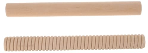 JOINPAYA 2 Stück Rhythmus-Musikstäbe 20 Cm Holzstäbe Musik-Erleuchtung Percussion-Stöcke Holzstäbe Musik-Rhythmus-Stöcke