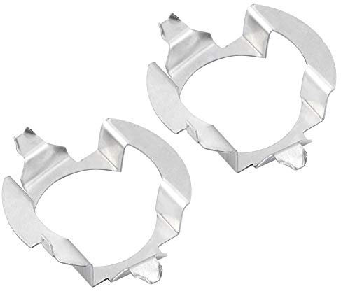 2 St¡§1ck H7 LED Auto-Scheinwerferlampen-Adapter, Basis-Halterung,Gl¨¹hbirne