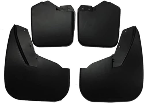 FUSKL 4 Pezzi Auto Paraspruzzi per Ford Transit Tourneo Custom 2012-2018, Auto Pneumatico Parafango Durevole Anteriore Posteriore Parafanghi Kit