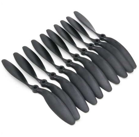 Fit for RC Plane Quadcopter 8x6 RC Airplane Parts 5/10/20PCS 8060 Propellers Glass Fiber Nylon Props Double-Blade Propeller(8060 10PCS)