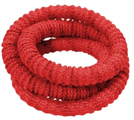 harayaa Cerceau de Fitness d'exercice Lesté Cerceau de Gymnastique Équipement de Sport avec Rotation Fluide et Silencieuse Convient pour La Maison et La Salle, Rouge