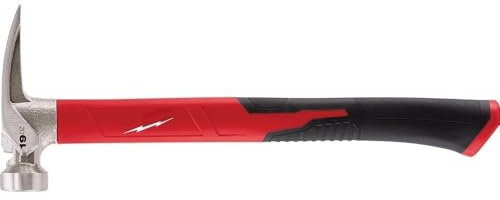 48-22-9316 Claw Hammers Soft Face Hammer for Milwaukee 19oz Smooth Face Poly/Fiberglass Handle Hammer New