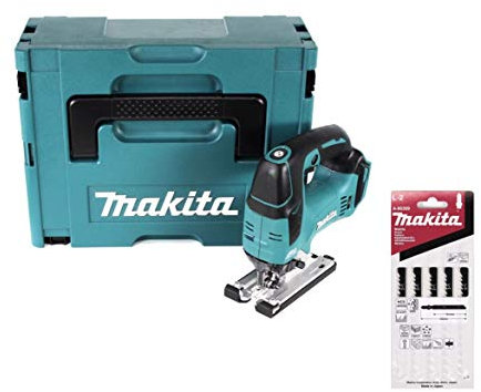 Makita DJV 182 ZJ Akku Pendelhubstichsäge 18V Brushless Solo + 8x Sägeblatt + Makpac - ohne Akku, ohne Ladegerät