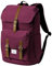 Kasgo Zaino Donna, Uomo Impermeabile, Pelle, Porta PC 15.6 Pollici Scuola Superiore Università Casual Bordeaux