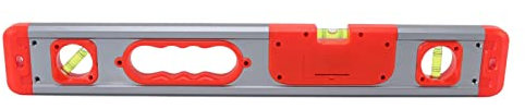 18, 9 in Digital Smart Level, 3 in 1 Tragbares Elektronisches Level LCD Display mit Hintergrund Beleuchtung, 4 X90 ° 2 X180 ° Profession Elles Digitales Niveau für Genaue Messungen(Rot)
