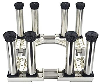 BAFAFA Adjustable Base Refrigerator Stand Length/Width 48-66cm Fridge Freezer Home Appliance Rack Durable Bracket Washing Machine Pedestal Height 28-32cm Wine Cooler High Rack (8legs 28)