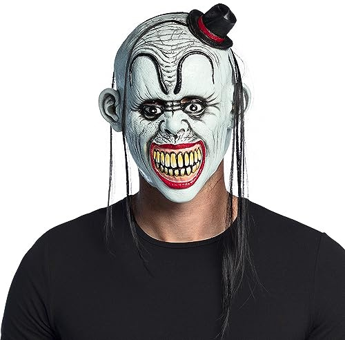Boland - Horror Maske für Erwachsene aus Latex für Halloween und Karneval, Accessoire für Kostüme zur Mottoparty