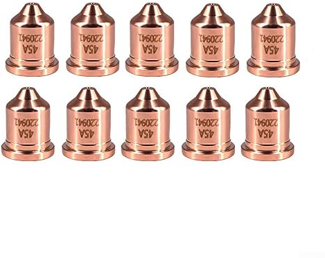 SPORTARC 220941 Plasmadüse 10Pcs 220941 Plasmaschneider Düse Spitzen Für MAX65 Plasmaschneidbrenner Verbrauchsmaterial
