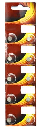 Lot de 10 piles bouton SR621SW 1,5 V AG1 à AG12 pour montres et petits appareils électroniques longue durée de vie
