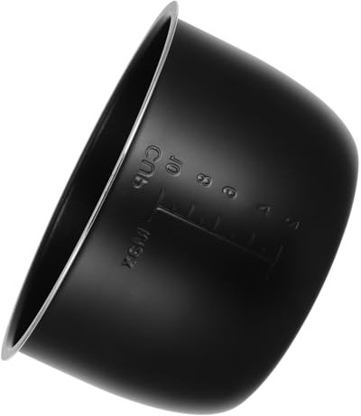 Zerodeko Pot Intérieur de Cuiseur à Riz avec Revêtement Antiadhésif Remplacement pour Autocuiseur Électrique Pratique et Facile à Nettoyer pour Soupe et Gâteaux