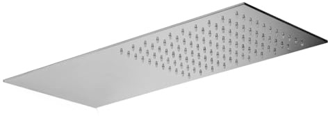 Cabezal de ducha de metal ZSOF117CR SLIM, anti-cal - CABEZA DE DUCHA DE PAFFONI 500x220 mm