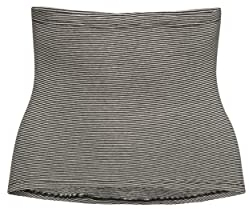 con-ta conta Leibwärmer, warmer Nierenwärmer aus Baumwolle und Elasthan mit verlängertem Rückenteil, Unisex, für Lendenwirbelbereich & Rückenpartie in Farbe graumeliert | Gr.: S - 3XL