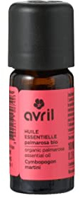 Avril - Huile Essentielle de Palmarosa Bio - 100% Pure et Naturelle - Complément Alimentaire - Certifié Bio Ecocert - Conditionné en France - Flacon en Verre 10ml