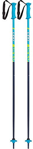 LEKI Sportartikel, Unisex, Blau/Neongelb, 95 cm