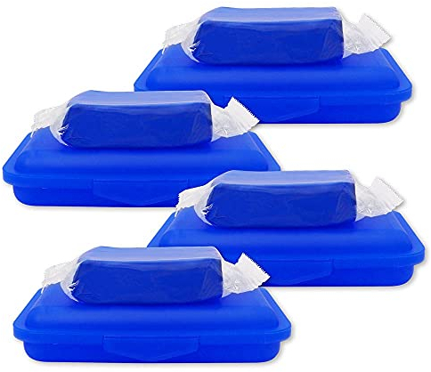 ABACUS® Lackknete 4X 200 g (7751.4) - Lackreinigungsknete Reinigungsknete Lack Auto Reinigungsknete