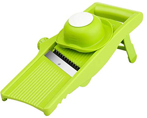 Hachoir à légumes de cuisine, trancheur de légumes, trancheur en spirale, râpe à fromage rotative, trancheur de légumes, trancheuse à mandoline 3 en 1 en acier inoxydable, mandoline de cuisine réglabl