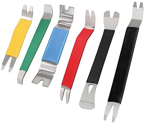 YIGZYCN Outil de démontage de garniture de tableau de bord, outils de démontage de garniture de porte intérieure, outils de démontage de fixations radio
