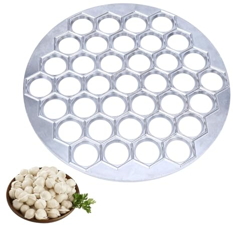 Moule À Raviolis En Alliage D'aluminium 12/37 Trous - Moule À Pâte Pelmeni 12/37 Cellules - Emporte-pièce À Raviolis - Fabricant De Boulette | Pour La Cuisine De La Cuisine Bricolage