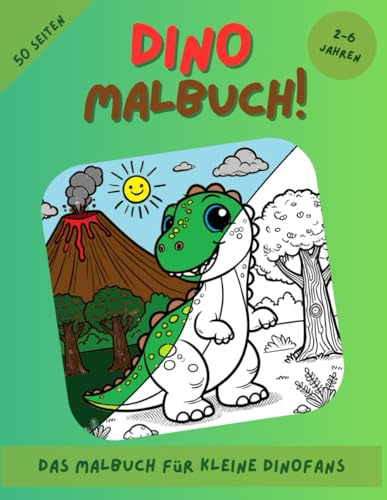 Kindermalbuch Dinosaurier