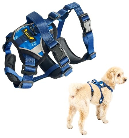 Tail Blazers Anti-Escape-Hundegeschirr, verstellbar, kein Ziehen, reflektierend, atmungsaktiv, gepolstert, ideal für Welpen, kleine bis XL-Rassen, perfekte Halsbänder, Geschirre und Leinen für Hunde