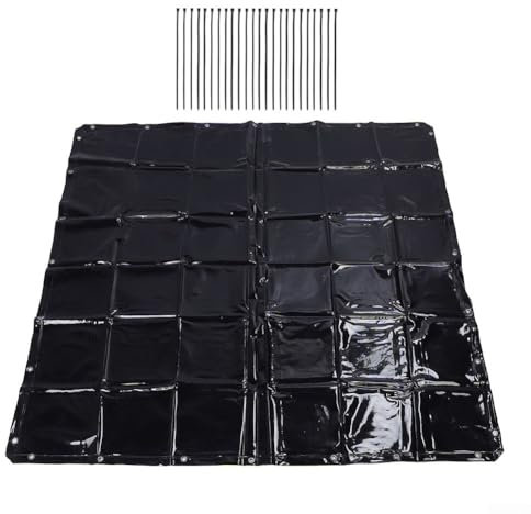 Welding Curtain, 5.7x5.7ft Fire Blanket, Heavy Duty Fireproof Welder Blanket, With 24 Cable Ties Easy Hanging, For Automotive Repair Shops