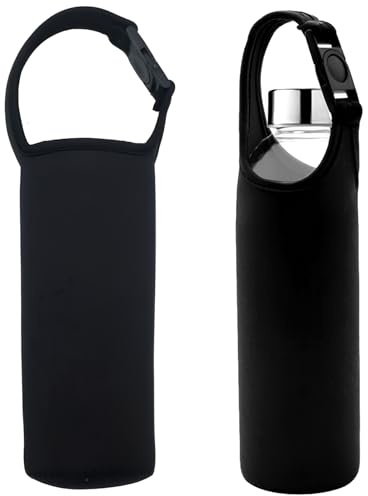 JYNXOR 1 Pièce Housse Néoprène pour Bouteilles Isothermes - Étui de Transport pour Gourde, Sac pour bouteille d'eau portable en néoprène, résistant aux chutes et aux chocs étui de protection