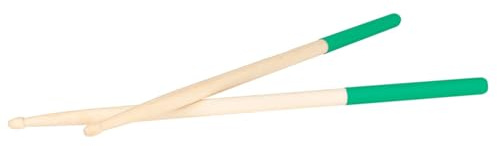 Yardwe Baquetas Antideslizantes 5a de Madera de Arce para Practicar, Ligeras y Portátiles, Ideales para Bateristas Profesionales en Bandas de Marcha y Kits Acústicos