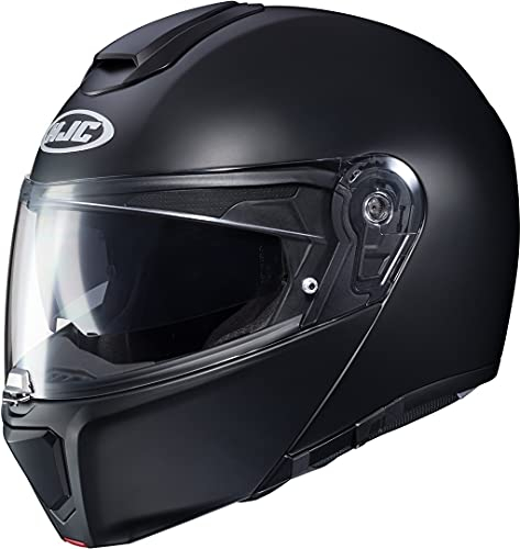 HJC Helmets Herren Nc Helmet, Schwarz/Orange, S