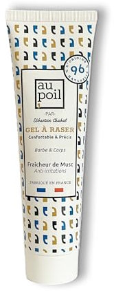 AU POIL Il Gel da barba confortevole e preciso Barba e corpo Freschezza di Muschio di Sebastien Chabal