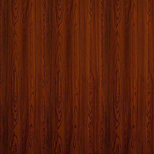 FENTIS Tapete in Holzoptik Selbstklebend Hellbrauner Streifen Verdickt Abziehen und Aufkleben Holzstreifen Kontaktpapier Abnehmbare Rolle für Küchentür Schrank Bartheke 40x200cm
