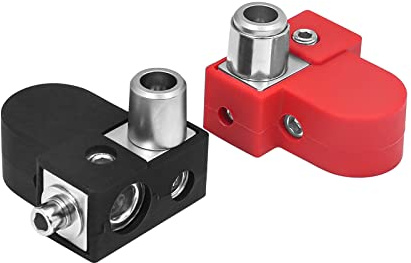 RECOIL BTO Bornes Batería Latón Positivo Negativo Collar Adaptador OEM