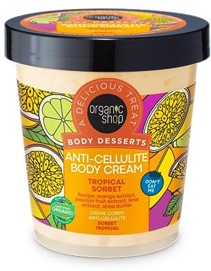 Organic Shop Body Desserts Anti-Cellulite Body Cream Tropical Sorbet, 450 ml