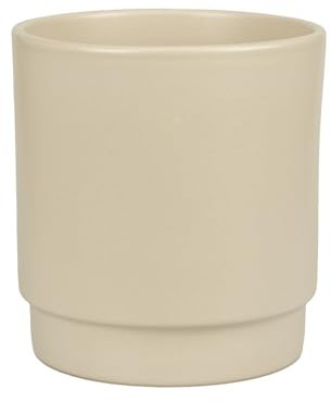 Gina Da Eno Topf Blumentopf, Keramik, Matt Enomatt, ⌀15cm (Beige Matt, ⌀13)